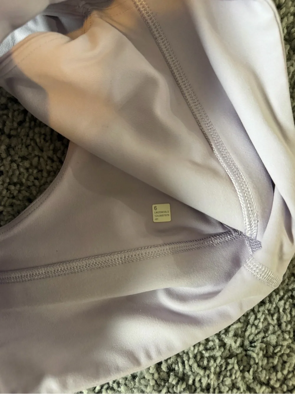 Lululemon Align Light Lavender V-Neck Sports Bra - Picture 9 of 9